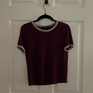 Maroon Forever 21 Tee